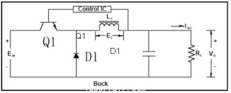 典型的降壓拓撲結構電源